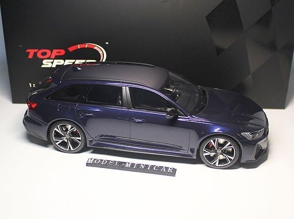 TOP SPEED アウディ RS6 アバント 1/18 ミニカー AUDI △超希少！限定